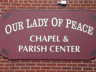 Chapel sign.