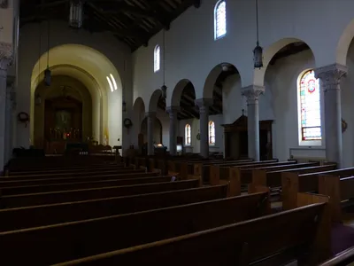 From back left corner.
