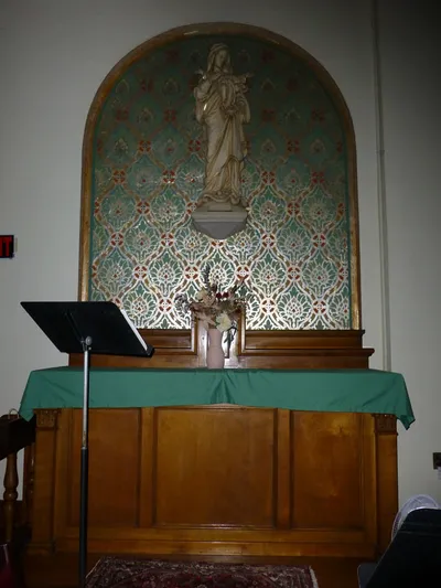 Left side altar.