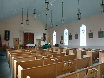 From back left corner.