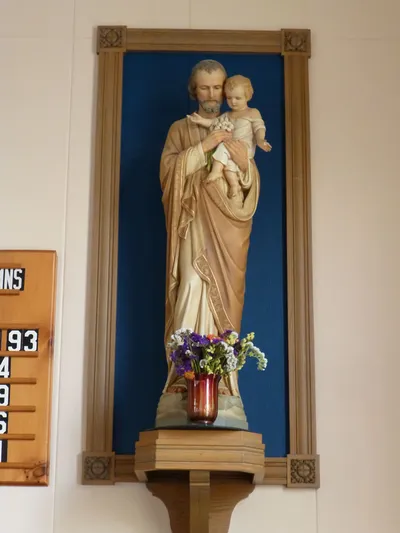 Statue of St. Joseph.