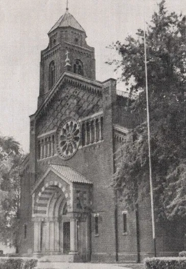 Exterior of church, 1939. Source: Catholic Courier Golden Jubilee Edition: 1889-1939
