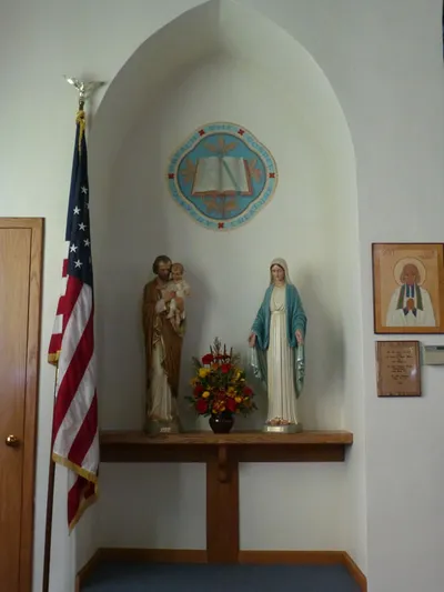 Left shrine.