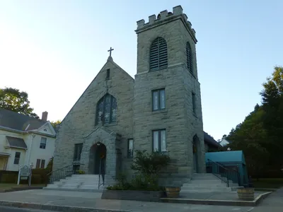 Church from right angle.