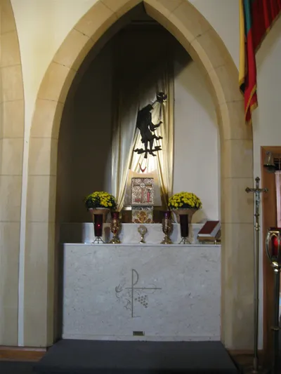 Right side altar.
