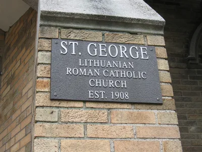 Church sign.
