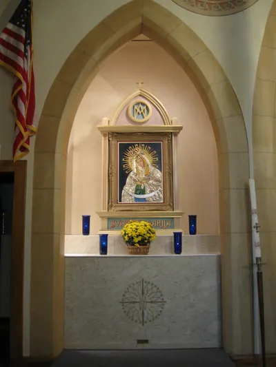 Left side altar.