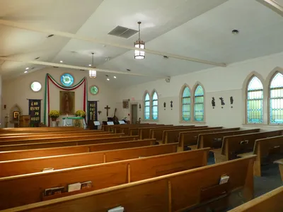 From back left corner.