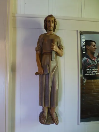 St. Joseph statue.