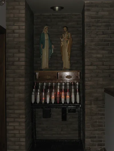 Holy Family shrine.