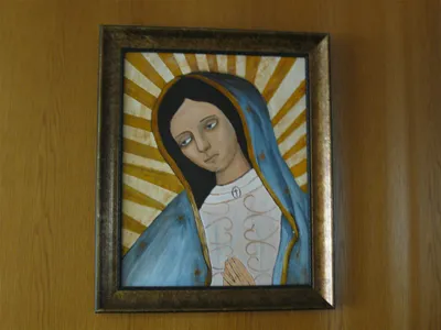 Painting of Our Lady.