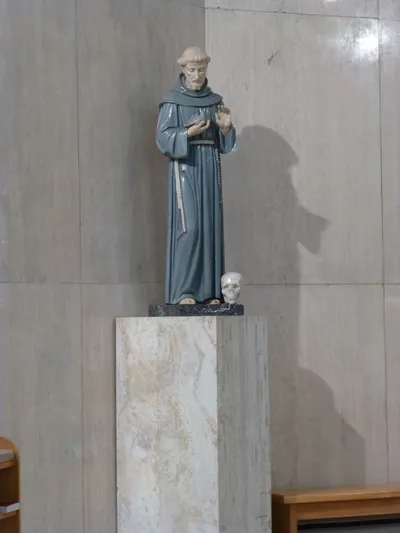 Statue of St. Francis.