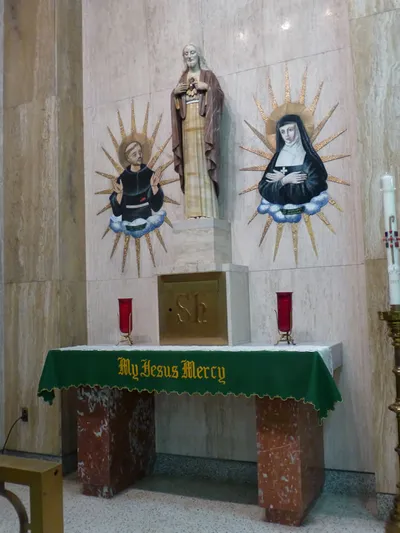 Left side altar.