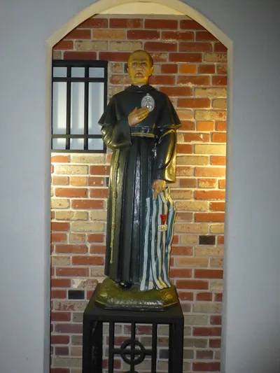 St. Maximilian statue.