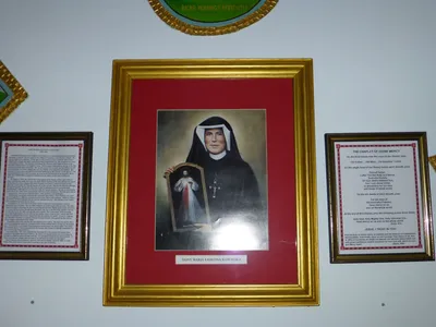 St. Faustina painting.