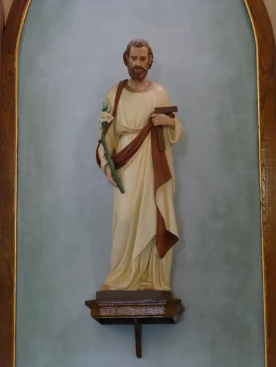 St. Joseph statue.