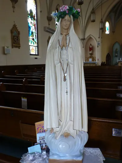 Our Lady of Fatima statue.