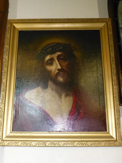 Painting of Christ's passion.