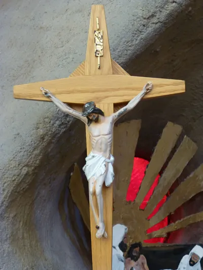 Crucifix.