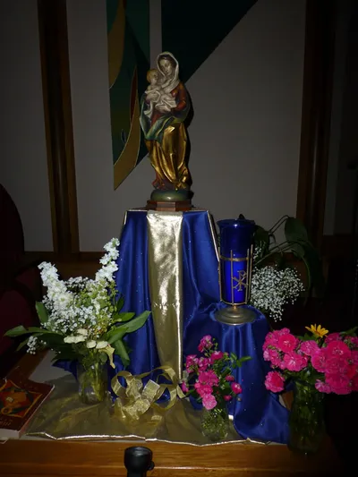 Our Lady shrine.
