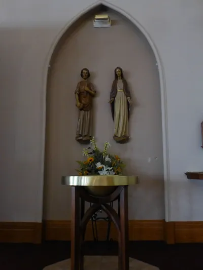 Holy Family shrine.