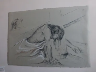 Illustration of the Passion.