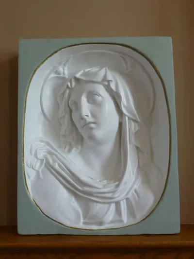 Our Lady relief.