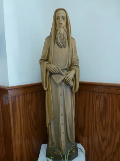 St. Jerome statue.