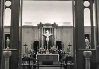 Interior of seminary chapel. Source: YouTube video