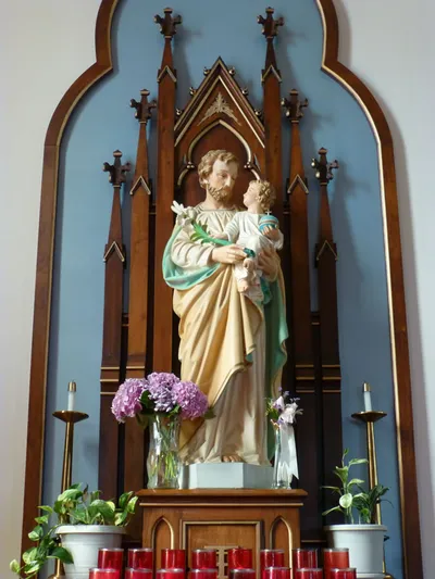 Statue of St. Joseph.