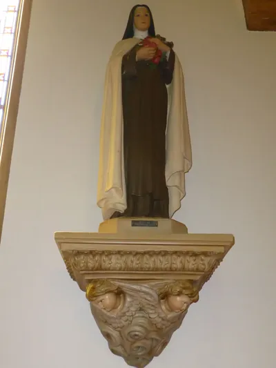 Statue of St. Theresa.