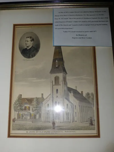 Old illustration of church.