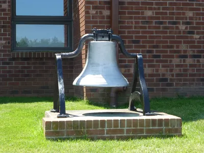 Bell from former church.