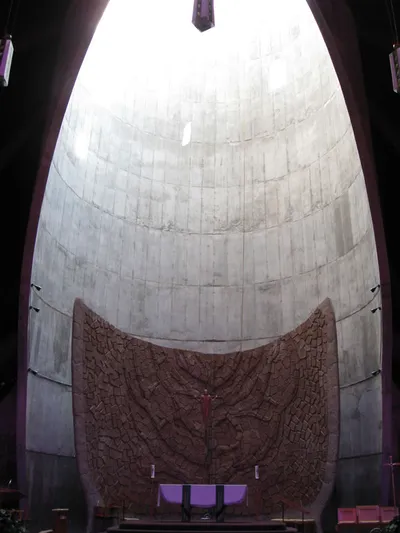 Sanctuary and large dome.