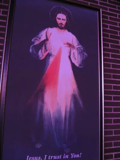 Divine Mercy image.