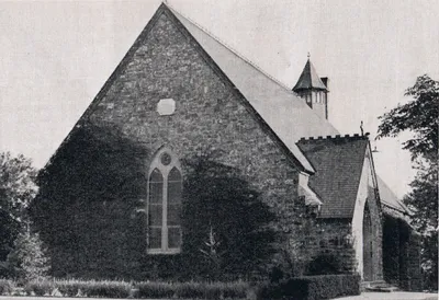 Exterior of church, 1939. Source: Catholic Courier Golden Jubilee Edition: 1889-1939