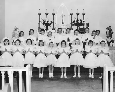 Sanctuary, pre-Vatican II.