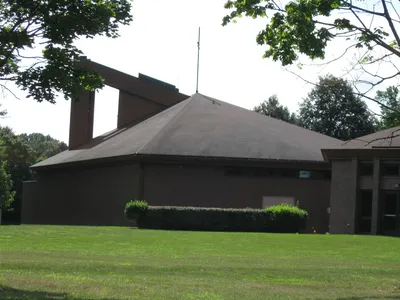 Side of the church.