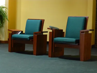 Celebrant's chair.