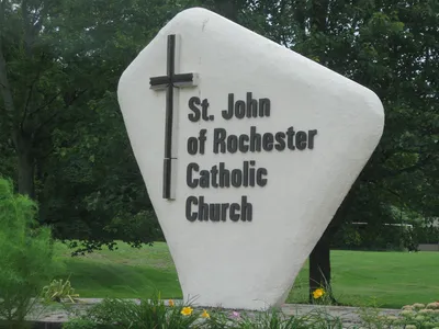 Modified church sign.