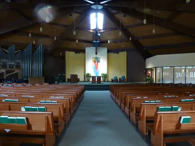 View of the church.