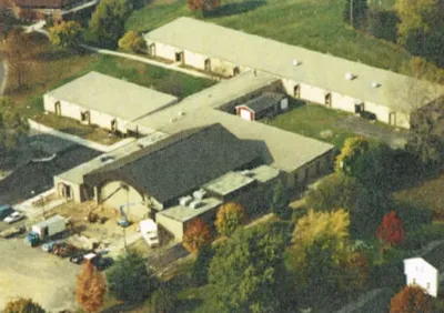 Church/school before present church built. Source: St. John of Rochester: Five Decades of Grace & Growth