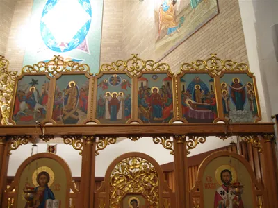Iconostasis .