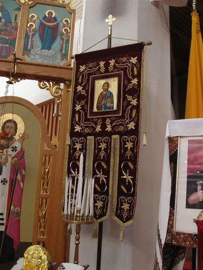 Icon of the Dormition.