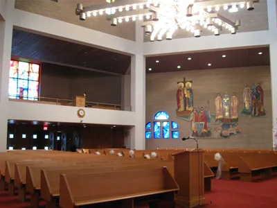 Feast icon on Analogion.