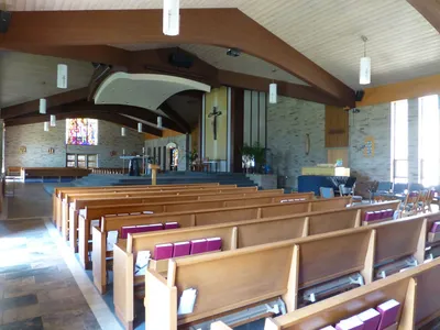 Facing front from right transept.