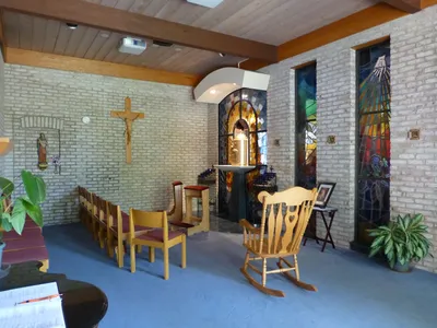 Chapel interior.