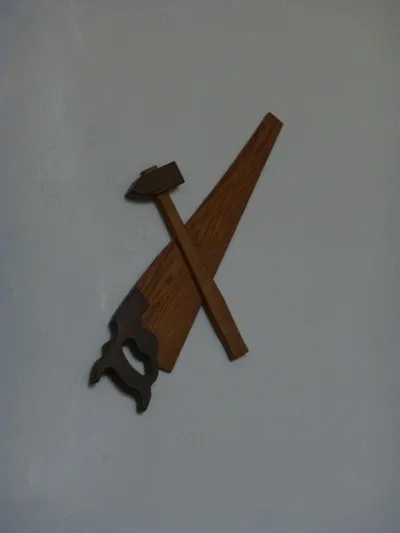 Wood relief.