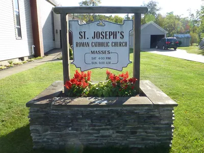 Church sign.
