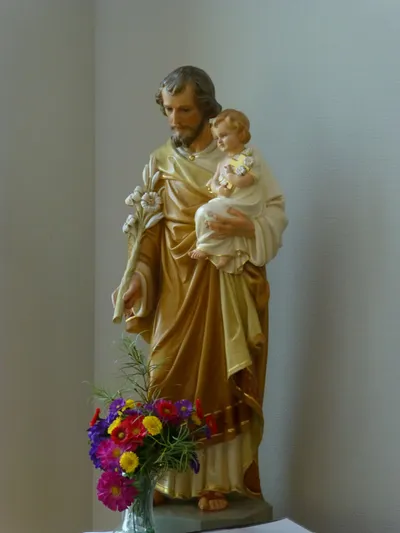 Statue of St. Joseph.